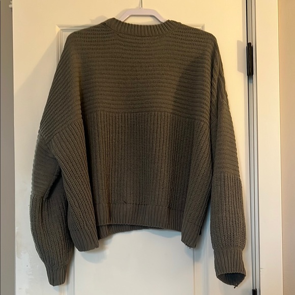 Arula Olive Green Knit Sweater - Picture 5 of 5